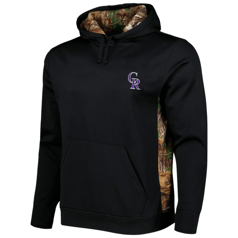 Colorado Rockies Dunbrooke Ranger Pullover Hoodie Black/Camo