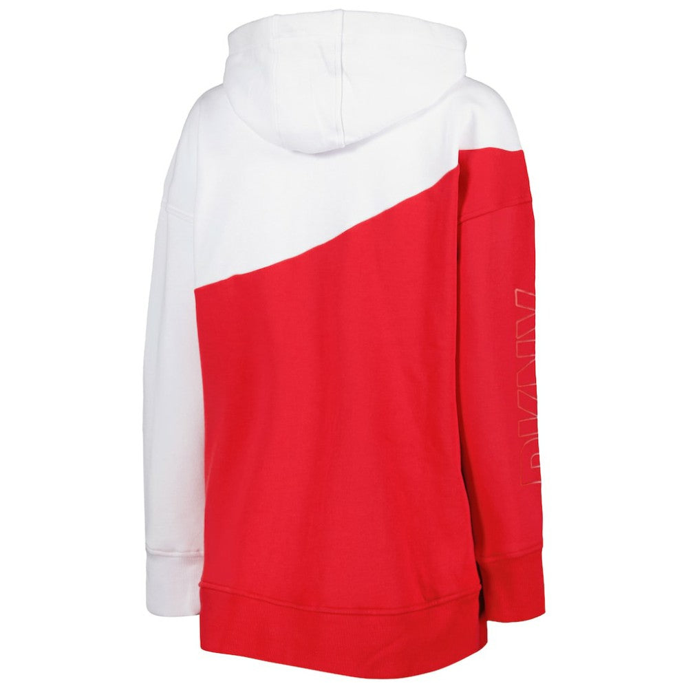 Chicago Blackhawks DKNY Sport Women's Gina Full-Zip Hoodie Red/White