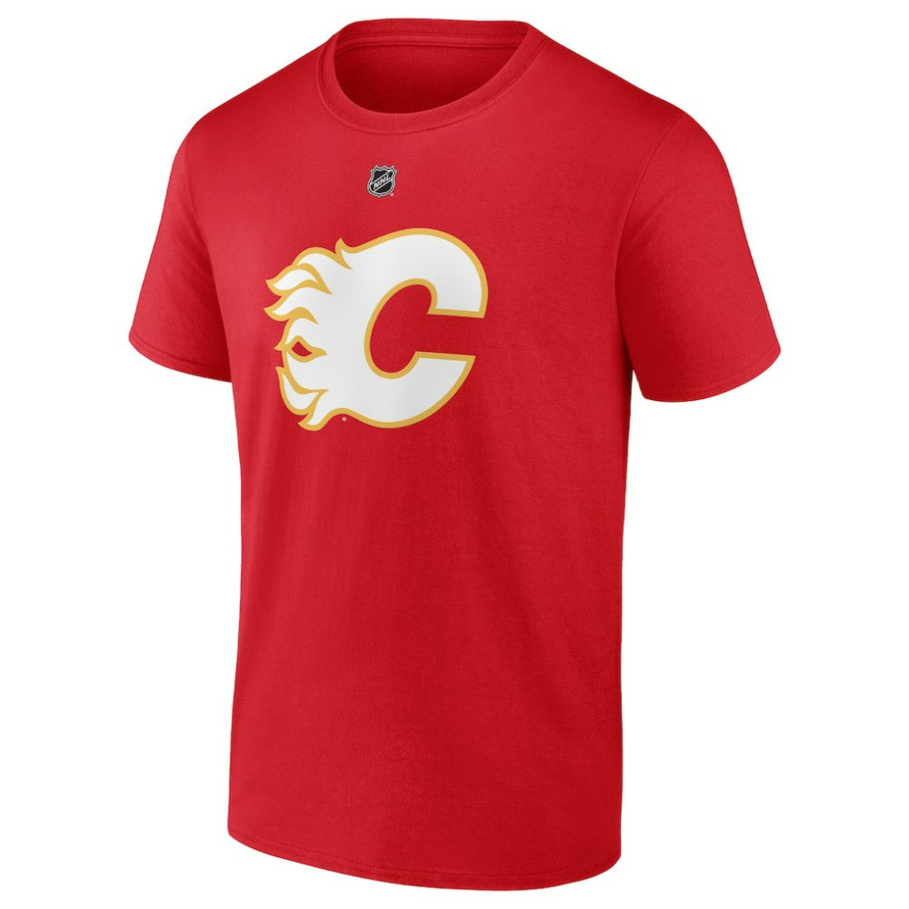 Matthew Tkachuk Calgary Flames Fanatics Authentic Stack Name & Number T-Shirt Red