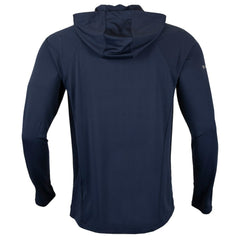 Minnesota Twins Levelwear Zander Insignia Core Quarter-Zip Pullover Hoodie Navy