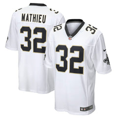 Tyrann Mathieu New Orleans Saints Game Jersey - White