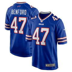 Christian Benford Buffalo Bills Game Jersey - Royal