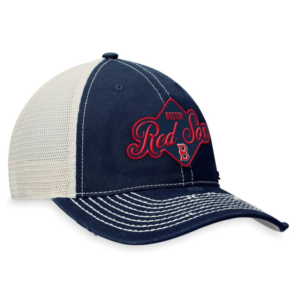 Boston Red Sox Heritage Trucker Snapback Hat Navy