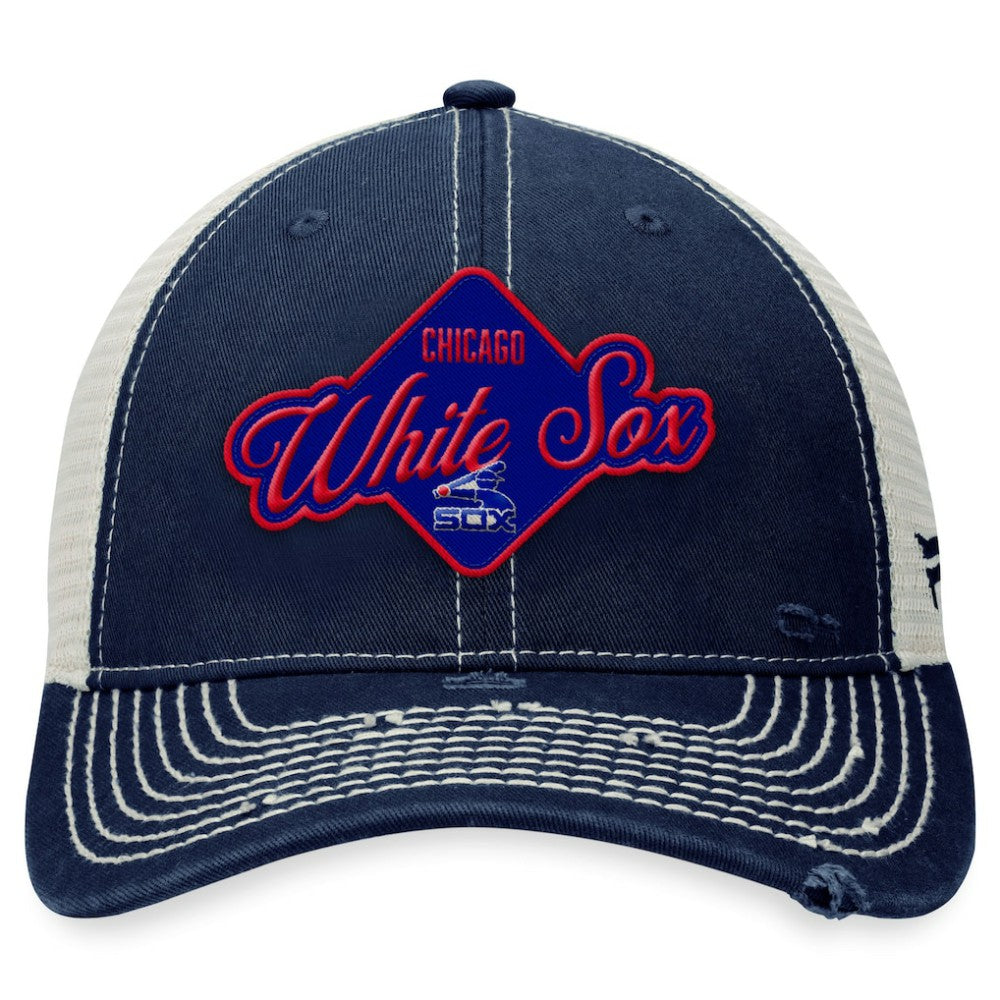 Chicago White Sox Heritage Trucker Snapback Hat Navy