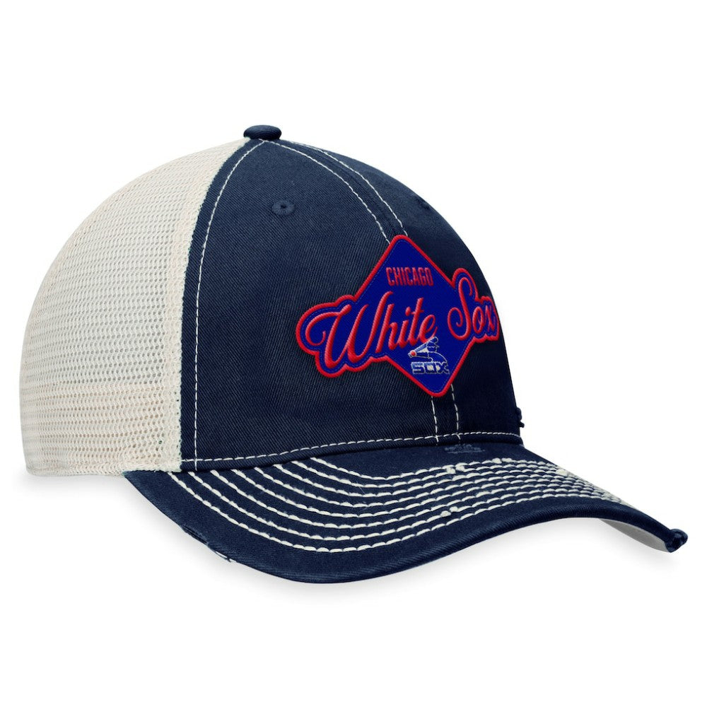 Chicago White Sox Heritage Trucker Snapback Hat Navy