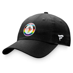 Winnipeg Jets Fanatics Team Logo Pride Adjustable Hat Black