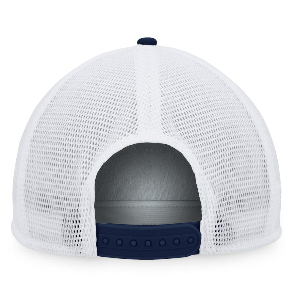 St. Louis Cardinals Majestic Foam Trucker Snapback Hat Navy/White