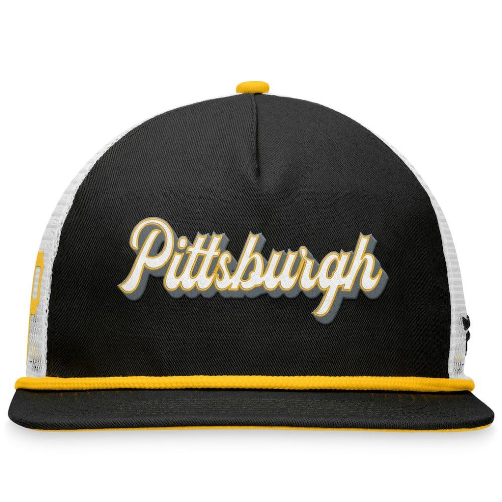 Pittsburgh Pirates Heritage Golfer Snapback Hat Black