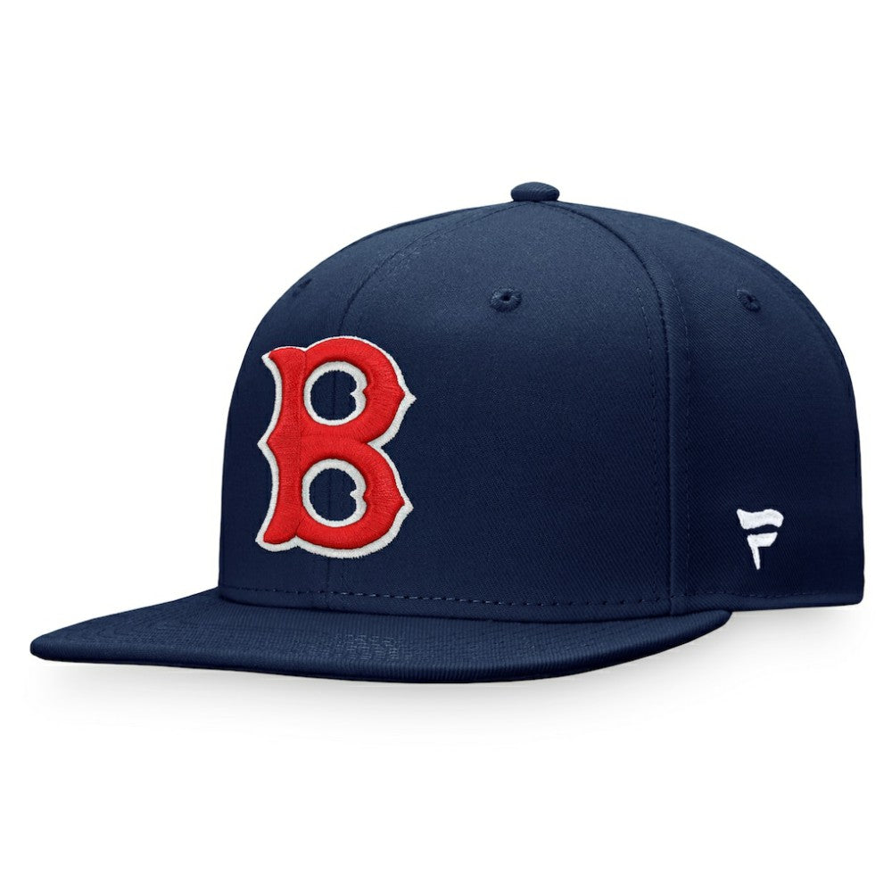 Boston Red Sox Cooperstown Collection Core Snapback Hat Navy