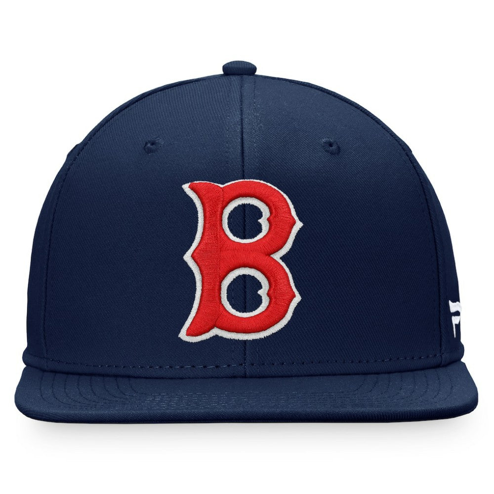 Boston Red Sox Cooperstown Collection Core Snapback Hat Navy
