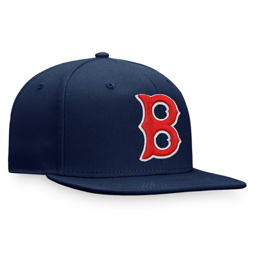 Boston Red Sox Cooperstown Collection Core Snapback Hat Navy