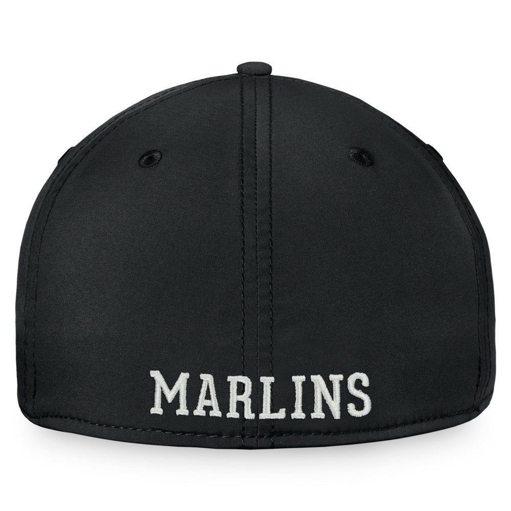 Miami Marlins Core Flex Hat Black