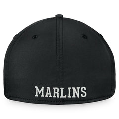 Miami Marlins Core Flex Hat Black