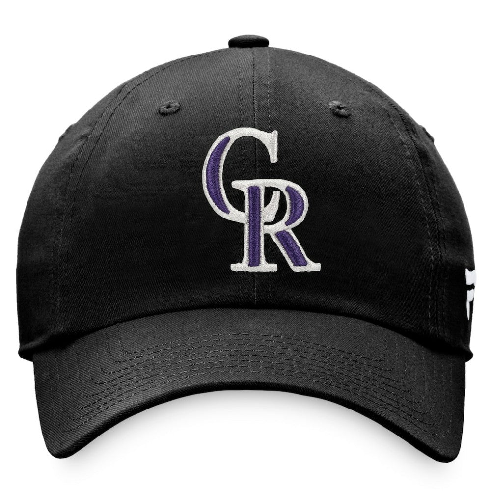 Colorado Rockies Cooperstown Collection Core Adjustable Hat Black