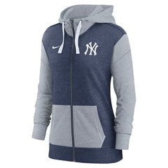 New York Yankees Women's Full-Zip Hoodie Navy | Nike