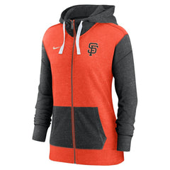 San Francisco Giants Women's Full-Zip Hoodie Orange | Nike