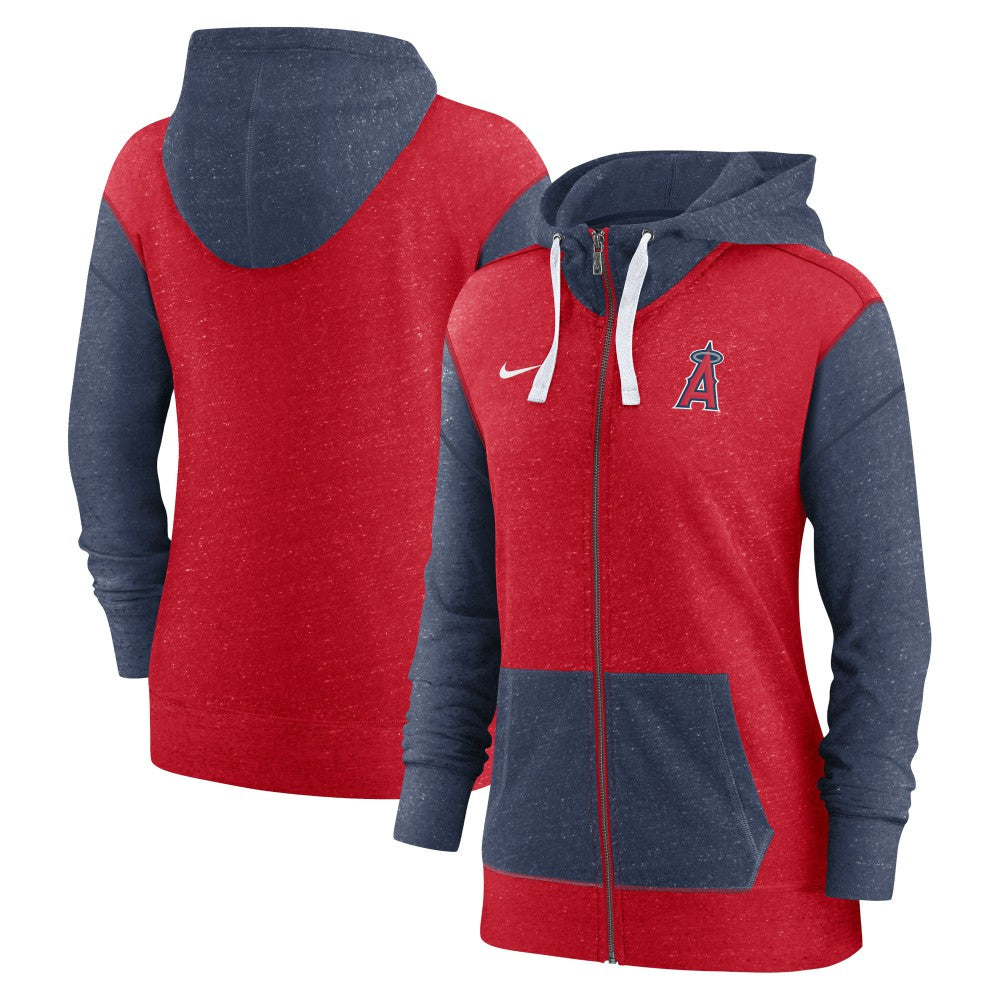 Los Angeles Angels Women's Full-Zip Hoodie Red | Nike