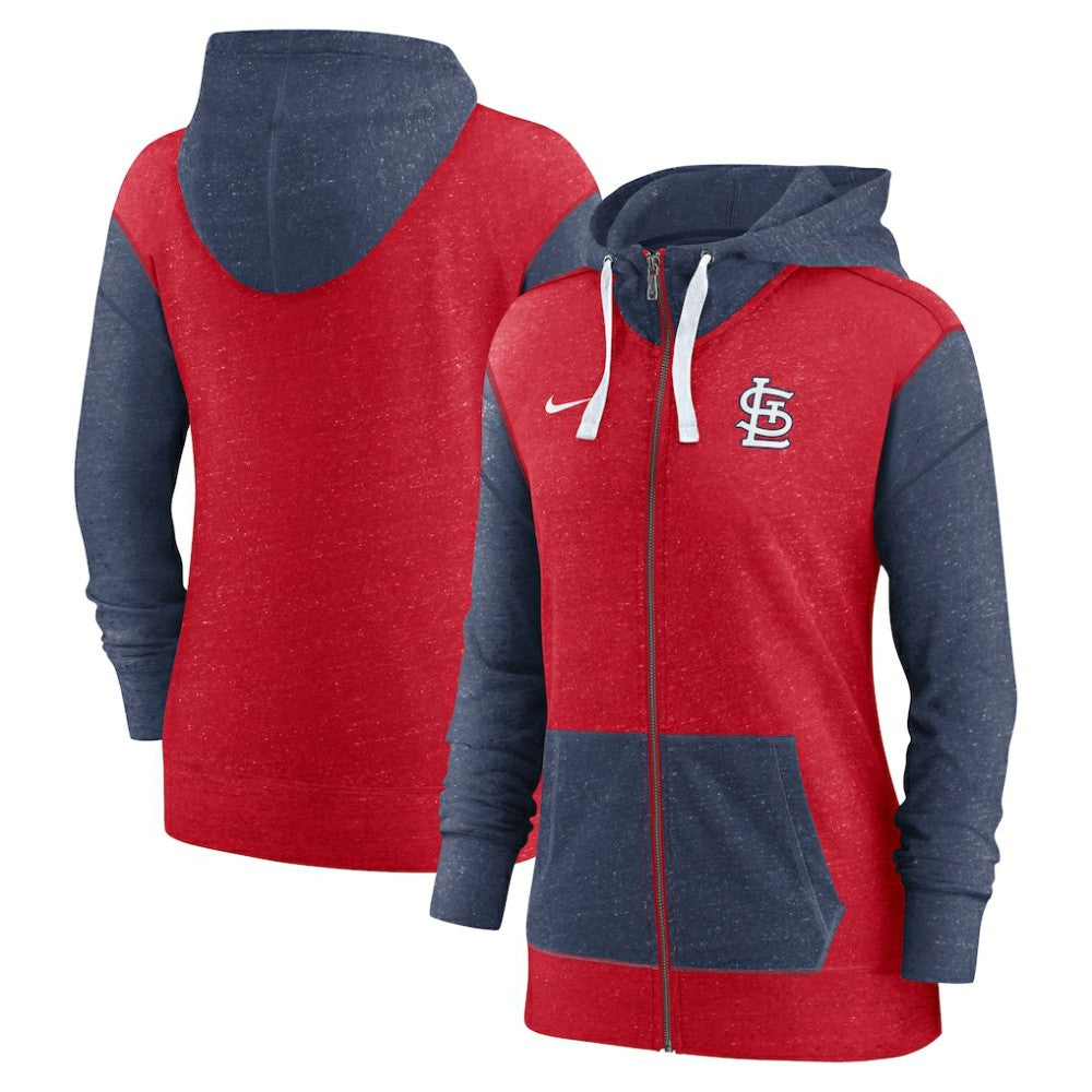 St. Louis Cardinals Women's Full-Zip Hoodie Red | Nike