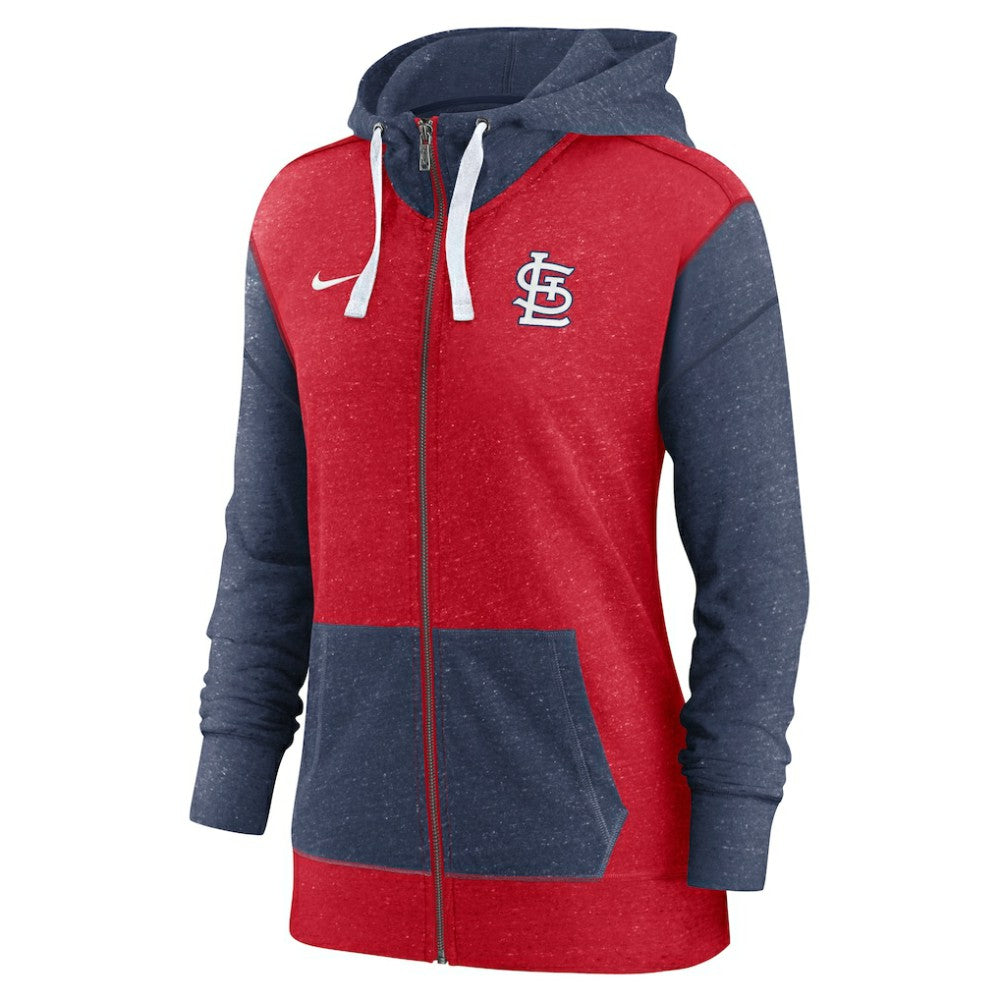 St. Louis Cardinals Women's Full-Zip Hoodie Red | Nike