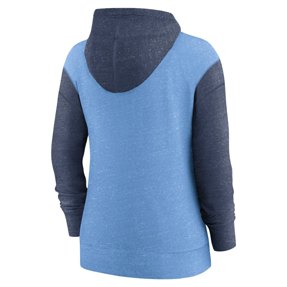 Tampa Bay Rays Women's Full-Zip Hoodie Light Blue | Nike