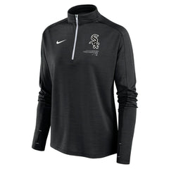 Chicago White Sox Women's Pacer Quarter-Zip Top Black | Nike