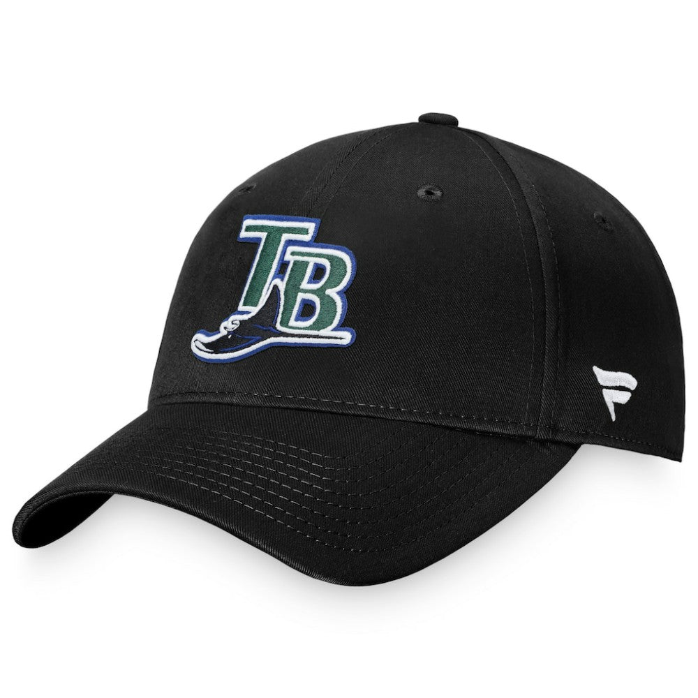Tampa Bay Rays Cooperstown Collection Core Adjustable Hat Black
