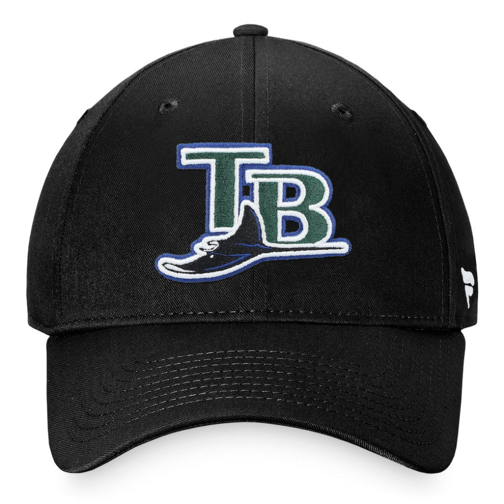 Tampa Bay Rays Cooperstown Collection Core Adjustable Hat Black