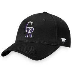 Colorado Rockies Cooperstown Collection Core Adjustable Hat Black