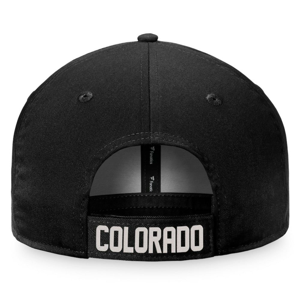 Colorado Rockies Cooperstown Collection Core Adjustable Hat Black