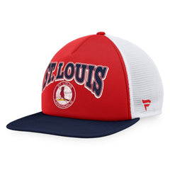 St. Louis Cardinals Heritage Foam Front Trucker Snapback Hat Red/Navy