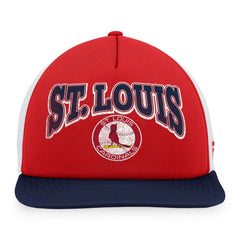 St. Louis Cardinals Heritage Foam Front Trucker Snapback Hat Red/Navy
