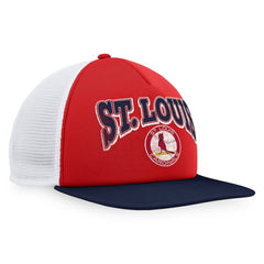 St. Louis Cardinals Heritage Foam Front Trucker Snapback Hat Red/Navy