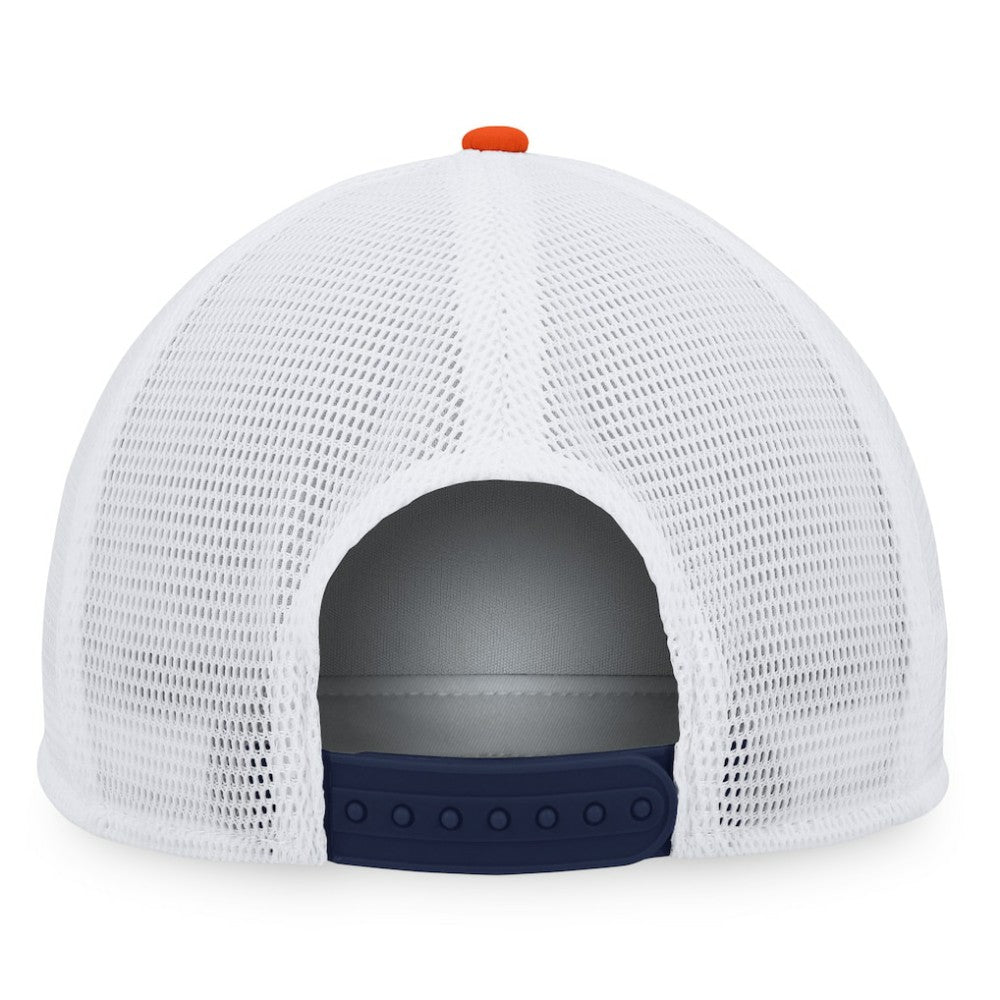 Houston Astros Heritage Foam Front Trucker Snapback Hat Orange/Navy