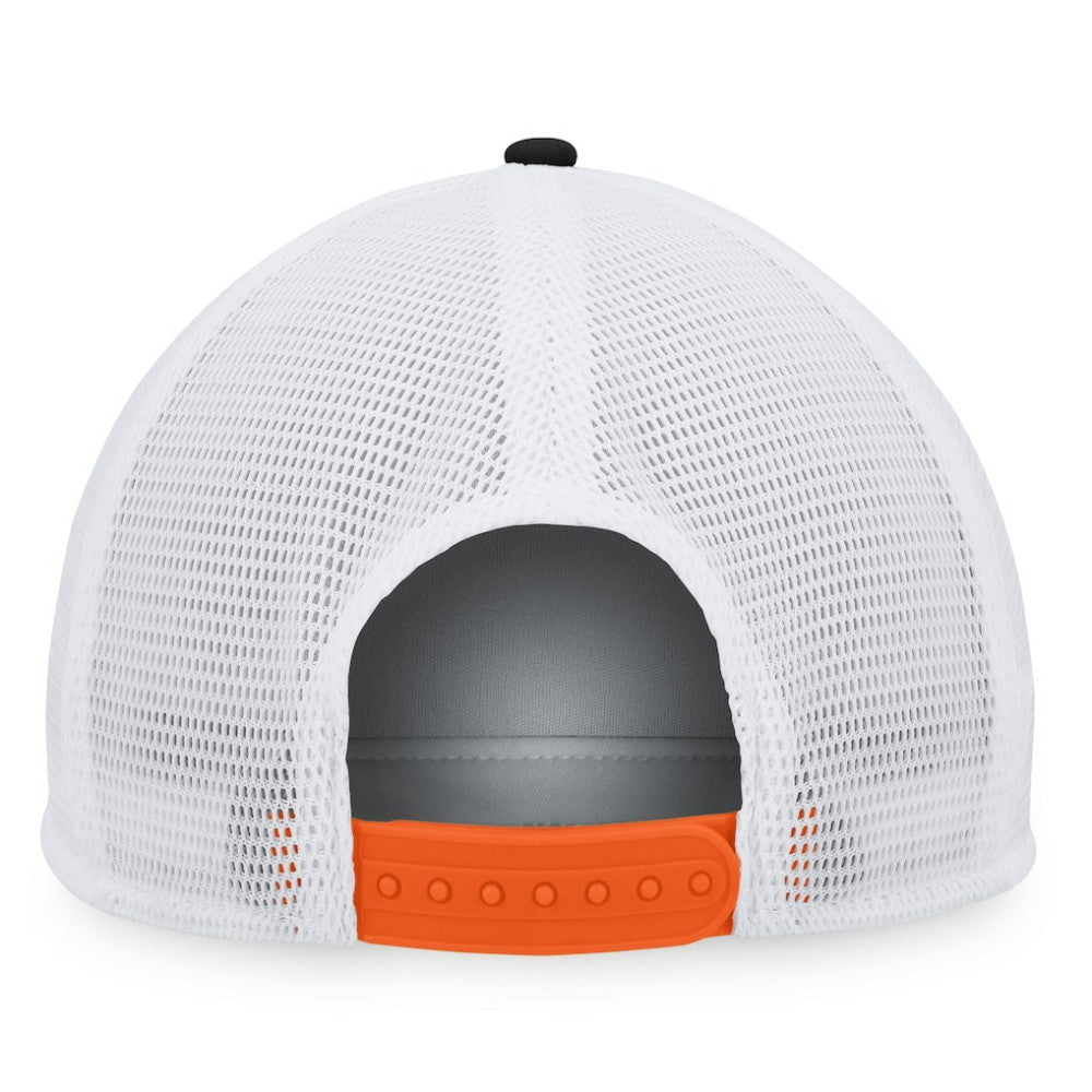 San Francisco Giants Heritage Foam Front Trucker Snapback Hat Black/Orange