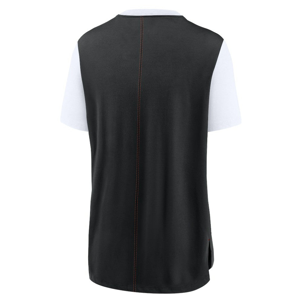 San Francisco Giants Women's Local Touch Fashion Top Black | Nike