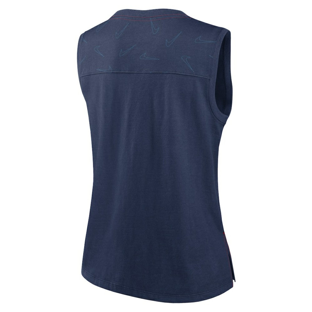 Cleveland Guardians Women's Muscle Play Tank Top Navy | Nike