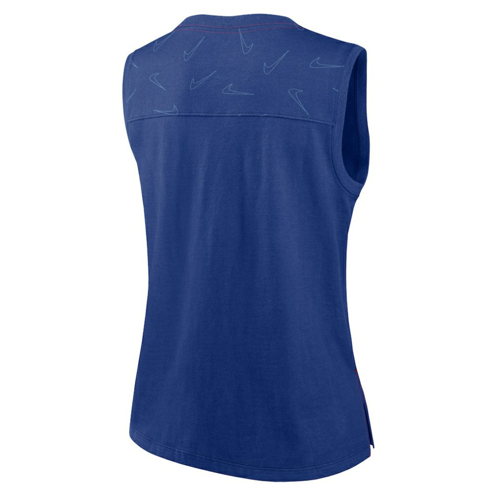 Chicago Cubs Women's Muscle Play Tank Top Royal | Nike