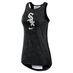 Chicago White Sox Women's Dri-FIT Performance Right Mix High Neck Tank Top Black | Nike
