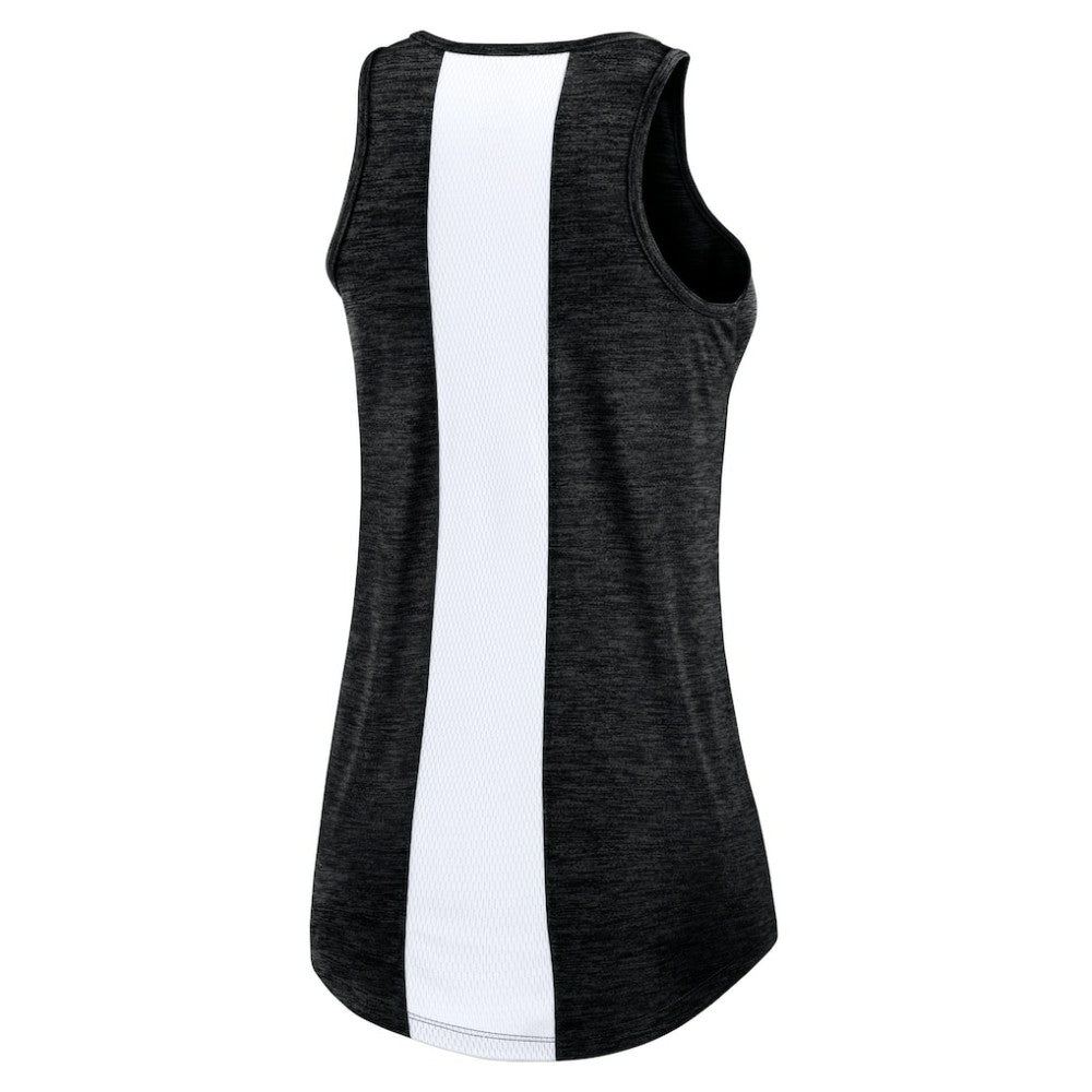 Chicago White Sox Women's Dri-FIT Performance Right Mix High Neck Tank Top Black | Nike
