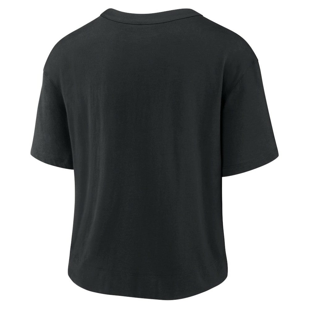 San Francisco Giants Women's Line Up High Hip Fashion T-Shirt Black/White | Nike