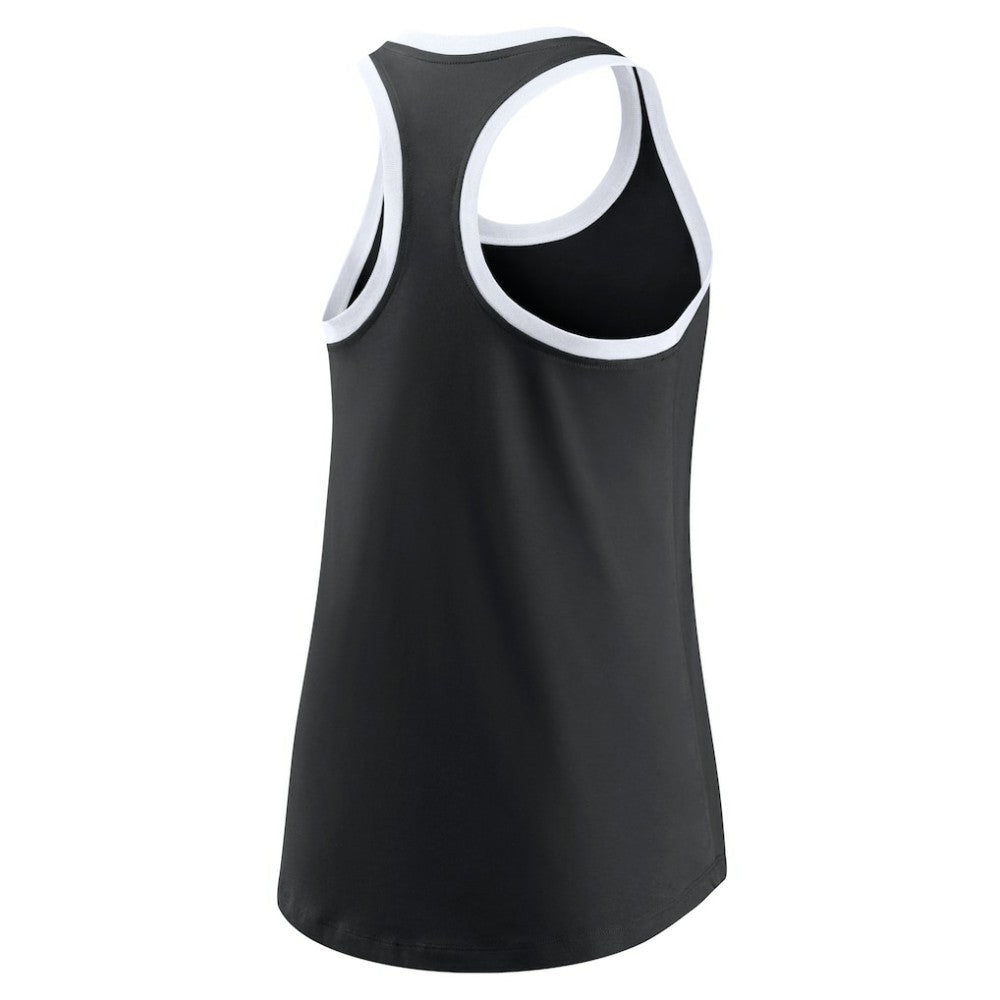 Chicago White Sox Women's Tech Tri-Blend Tank Top Black | Nike