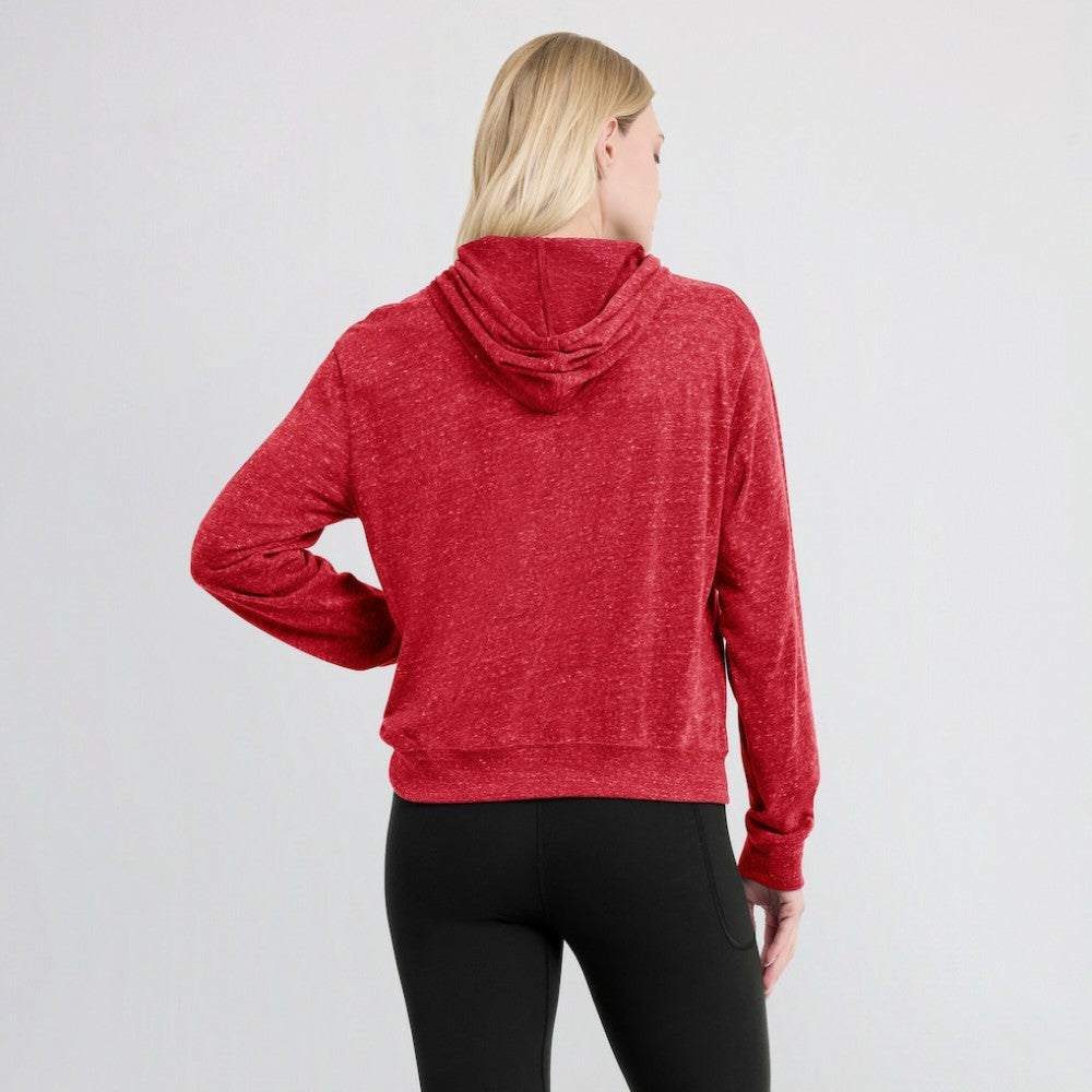 St. Louis Cardinals Women's Diamond Icon Gym Vintage Lightweight Hooded Top Red | Nike