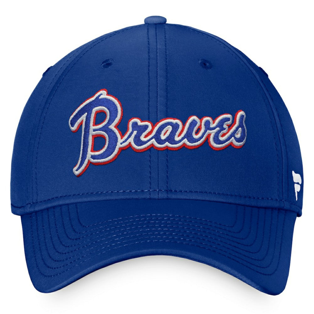 Atlanta Braves Cooperstown Core Flex Hat Royal