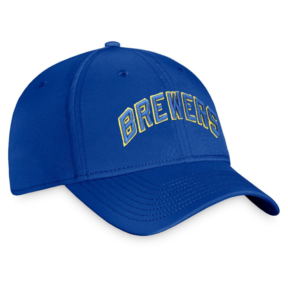 Milwaukee Brewers Cooperstown Core Flex Hat Royal