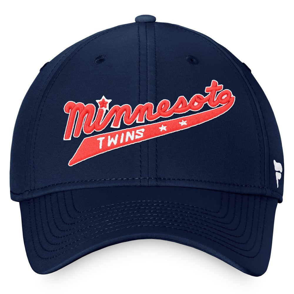 Minnesota Twins Cooperstown Core Flex Hat Navy