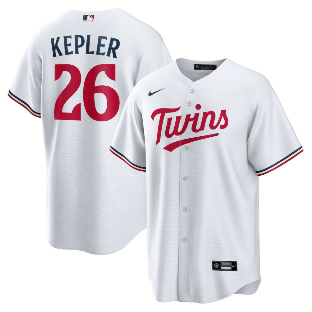 Max Kepler Minnesota Twins Home Replica Player Logo Jersey White | Nike