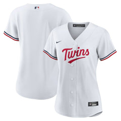 Minnesota Twins Women's Home Replica Team Logo Jersey White | Nike