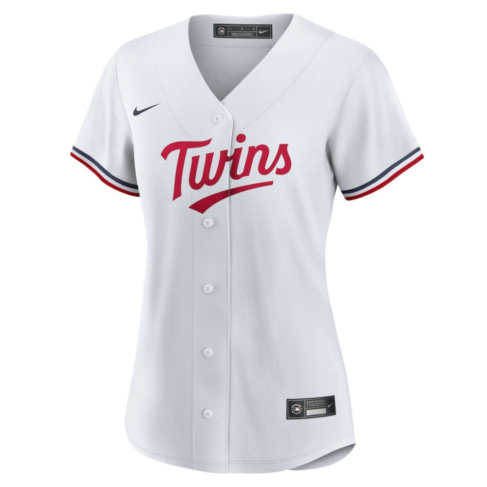 Minnesota Twins Women's Home Replica Team Logo Jersey White | Nike