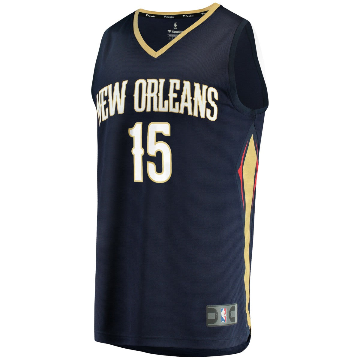 Jose Alvarado New Orleans Pelicans Fast Break Replica Jersey - Icon Edition - Navy