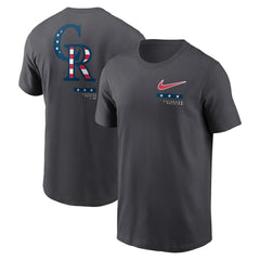 Colorado Rockies Americana T-Shirt Anthracite | Nike